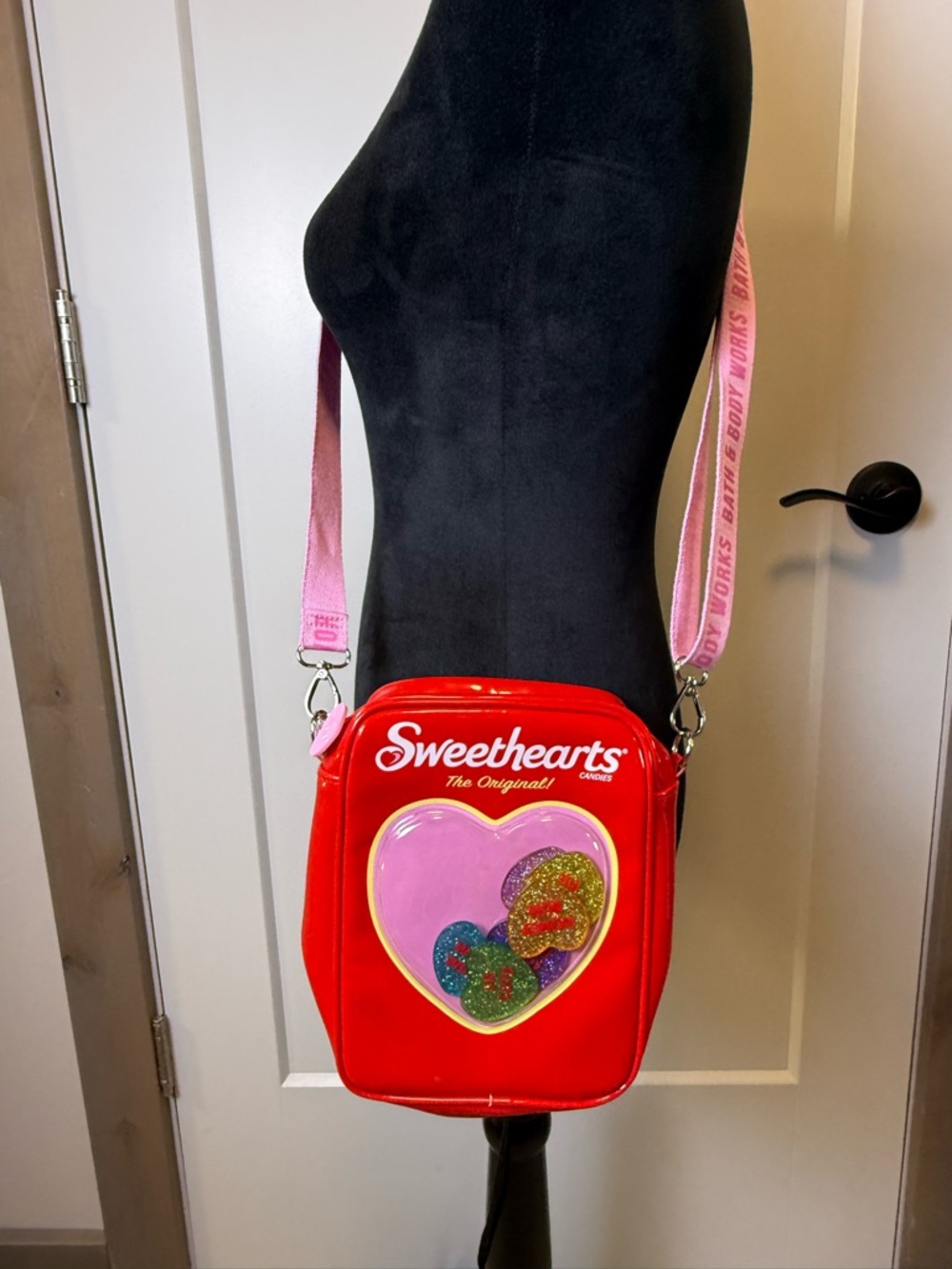 Bath & Body Works Sweethearts Collab Crossbody Bag Purse Limited Edition Novelty